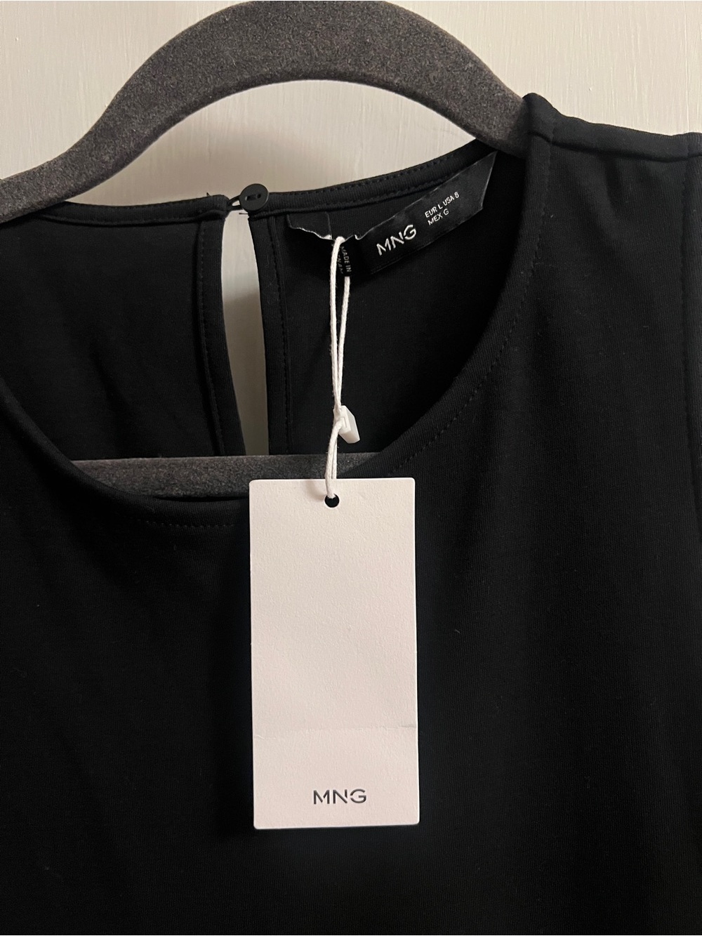 Mango Bubble Short Black Dress - Picture 2 of 3